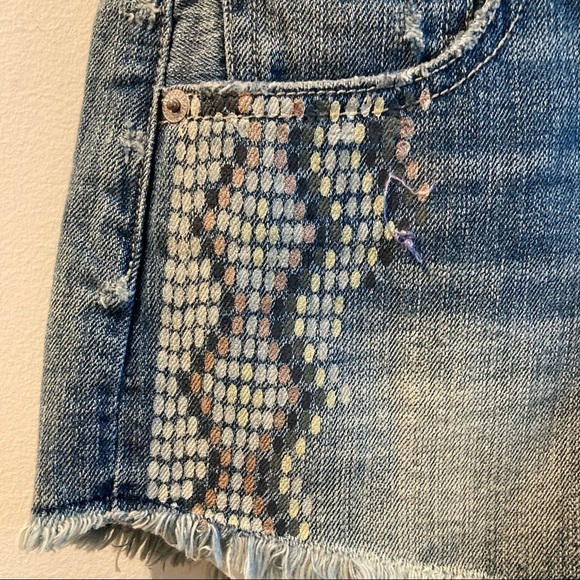 AMERICAN  EAGLE OUTFITTERS High Rise Festival Sz 4 NWT - Picture 2 of 6